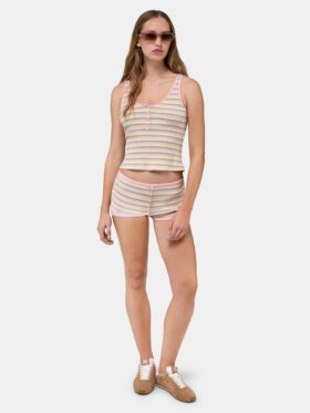 CAMISETA SIN MANGAS A RAYAS MA PARA MUJER