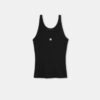 CAMISETA SIN MANGAS CON CANELAS Y BORDADO «MA» PARA MUJER