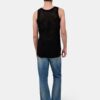 CAMISETA SIN MANGAS DE MALLA DE AMIRI