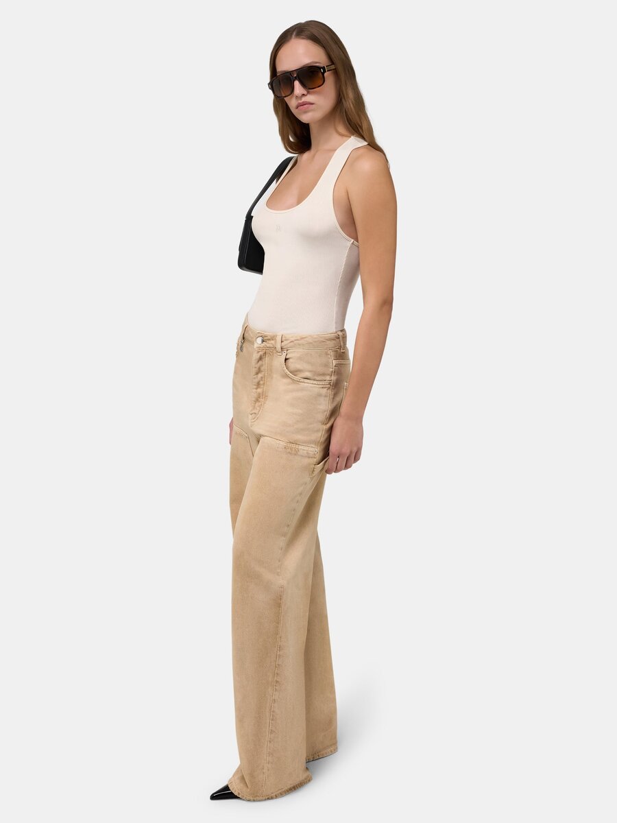 CAMISETA SIN MANGAS MA RIB PARA MUJER
