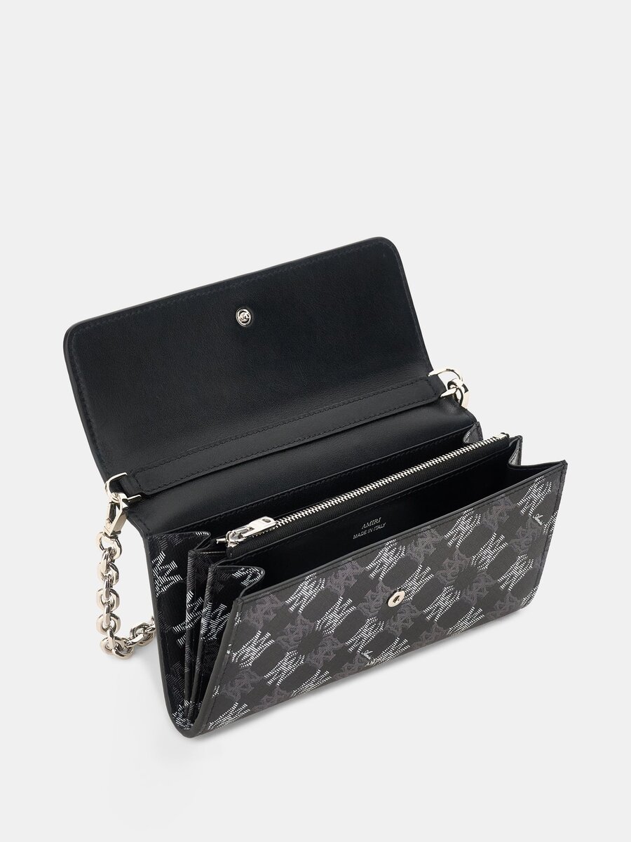 CARTERA DE LIENZO MA QUAD CON CADENA PARA MUJER