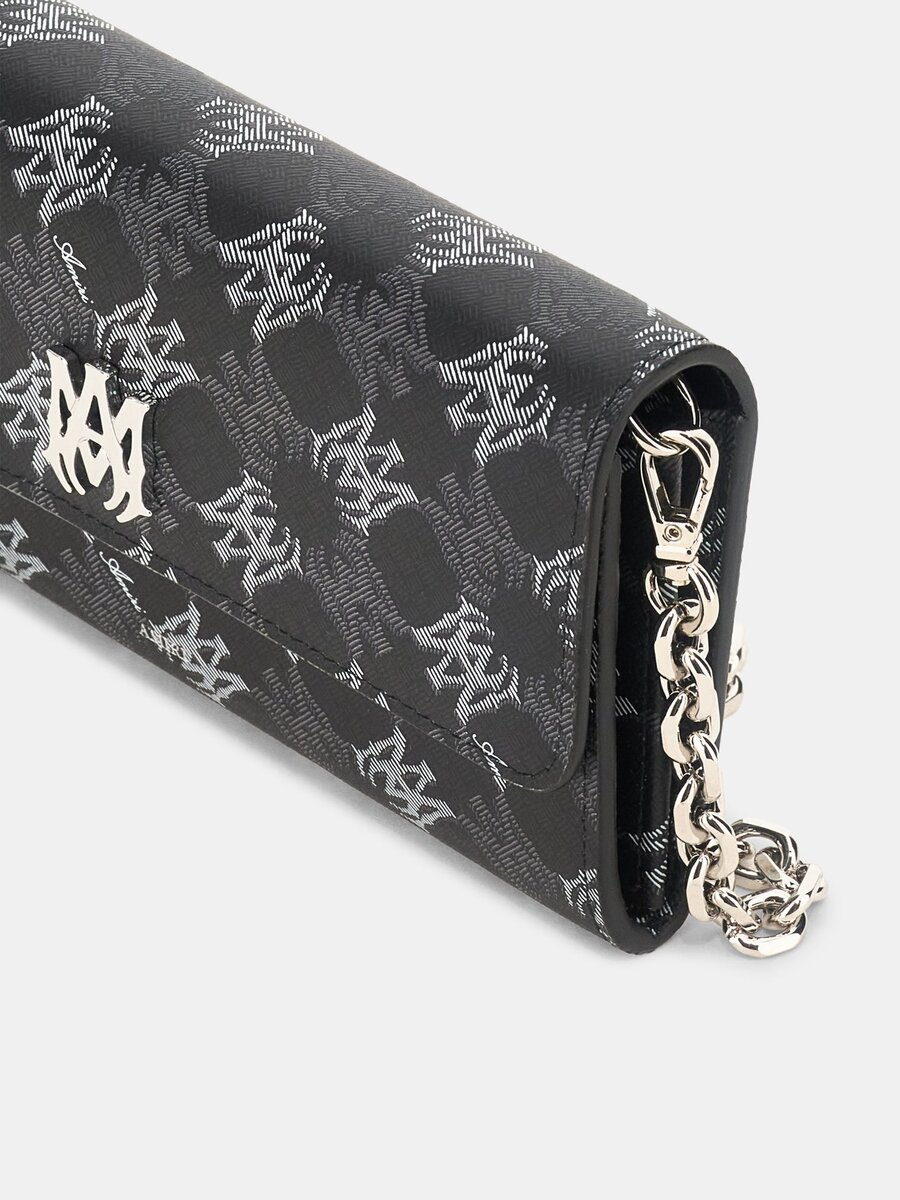 CARTERA DE LIENZO MA QUAD CON CADENA PARA MUJER