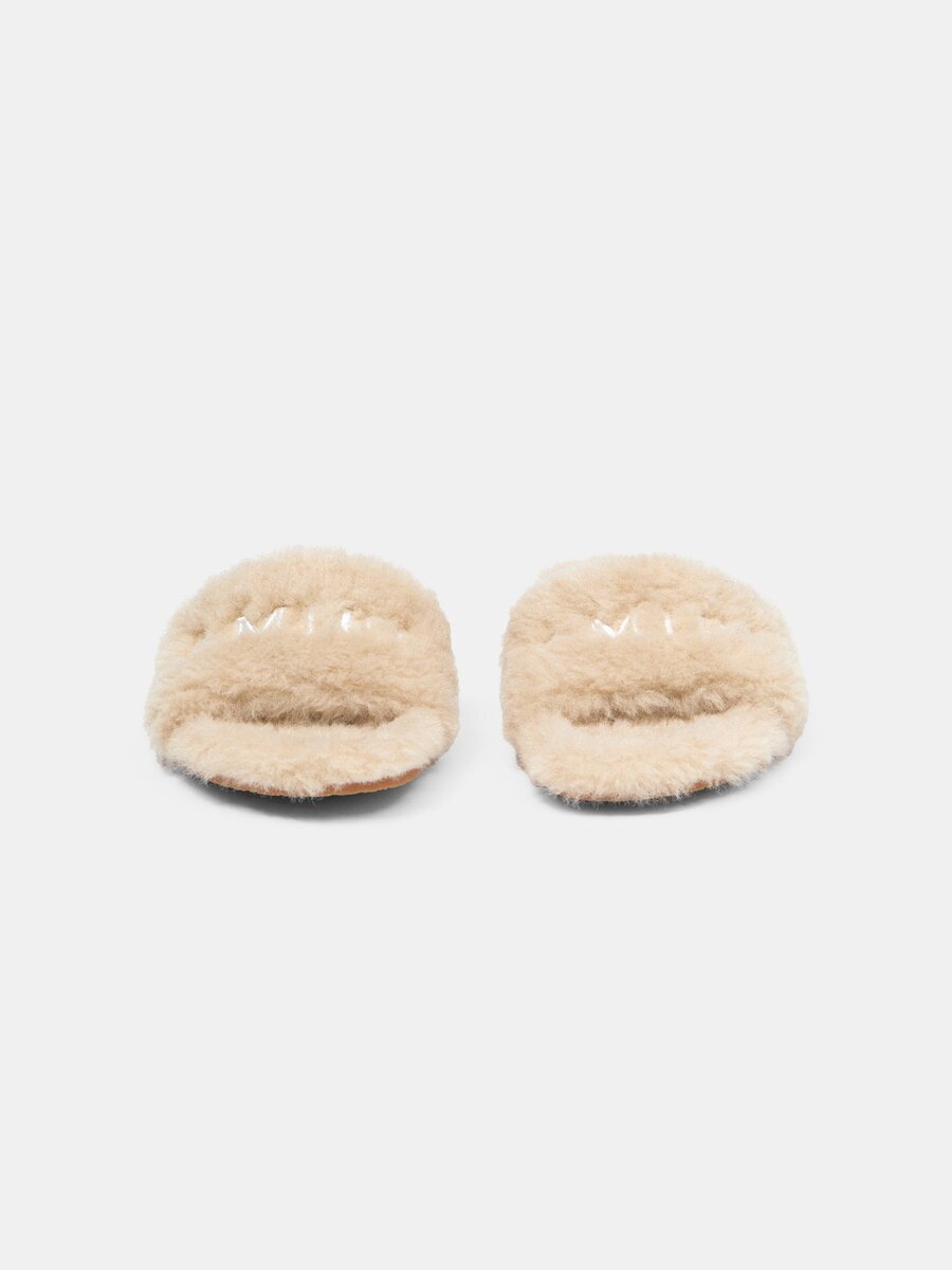 CHANCLAS DE PELE DE OVEJA AMIRI PARA MUJER
