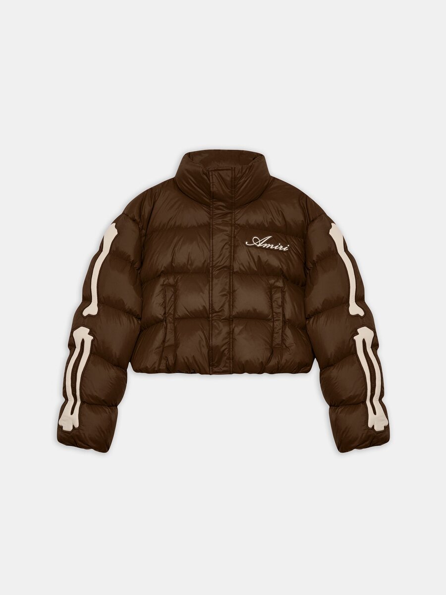 CHAQUETA CORTITA DE PLUMÓN «BONES» PARA MUJER