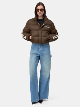 CHAQUETA CORTITA DE PLUMÓN «BONES» PARA MUJER