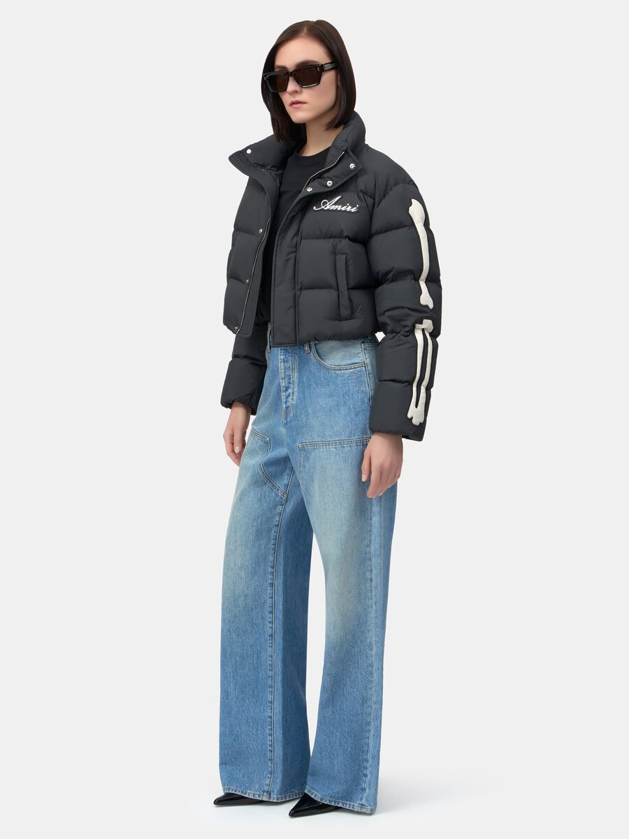 CHAQUETA CORTITA DE PLUMÓN «BONES» PARA MUJER