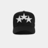 GORRA AMIRI DE LONA COMPLETA CON TRES ESTRELLAS DESPALMADAS