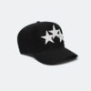 GORRA AMIRI DE LONA COMPLETA CON TRES ESTRELLAS DESPALMADAS
