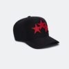 GORRA AMIRI DE LONA COMPLETA CON TRES ESTRELLAS DESPALMADAS