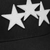 GORRA AMIRI DE LONA COMPLETA CON TRES ESTRELLAS DESPALMADAS