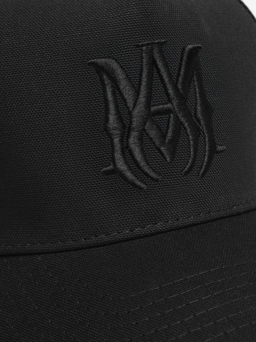 GORRA DE LONA CON ESTRATIFICACIÓN DE AMIRI