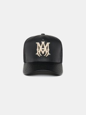 GORRA TRUCKER DE CUERO MA
