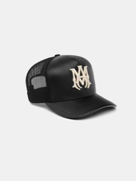GORRA TRUCKER DE CUERO MA