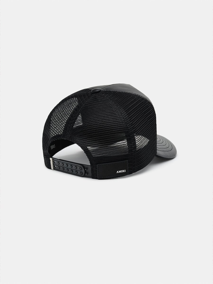GORRA TRUCKER DE CUERO MA