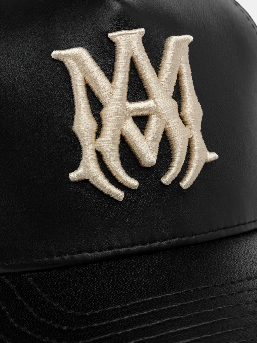GORRA TRUCKER DE CUERO MA