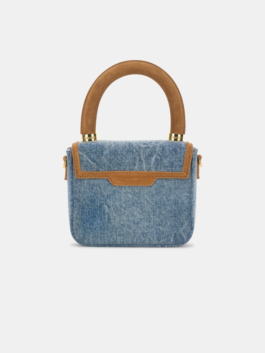 MICRO MA DE GAMUZA Y DENIM PARA MUJER