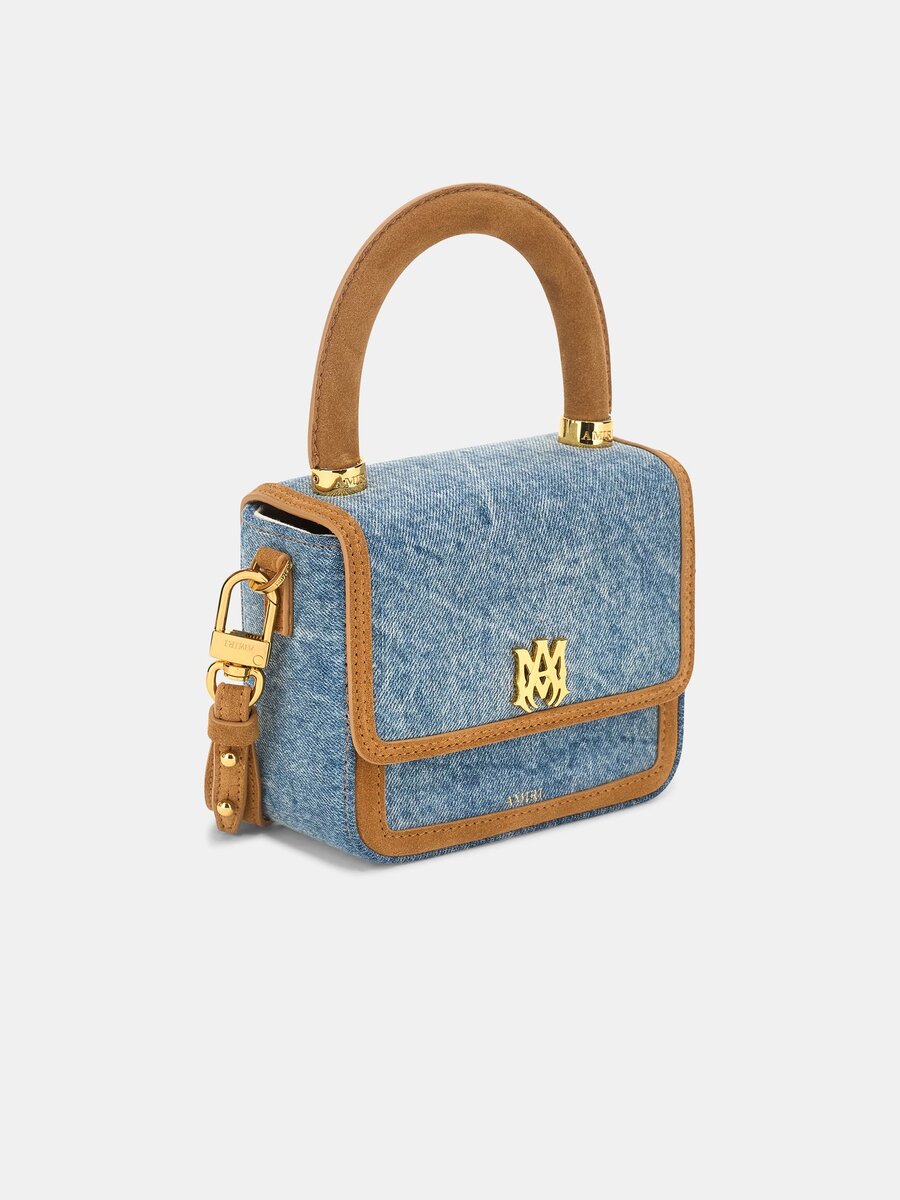 MICRO MA DE GAMUZA Y DENIM PARA MUJER