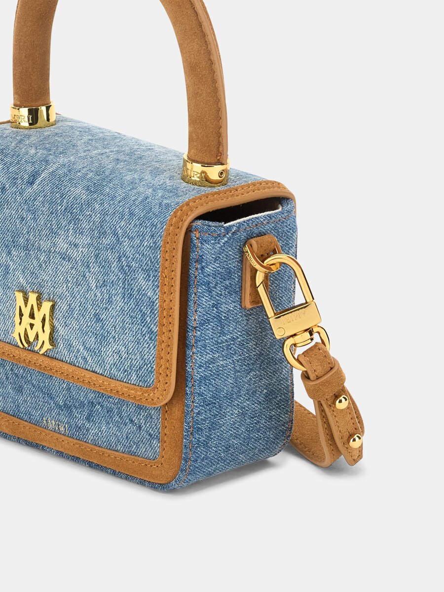 MICRO MA DE GAMUZA Y DENIM PARA MUJER