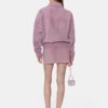 MINIFALDA DE GAMUZA CROC PARA MUJER