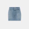 MINIFALDA DE JACQUARD MA QUAD PARA MUJER