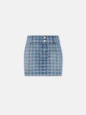MINIFALDA DE JACQUARD MA QUAD PARA MUJER