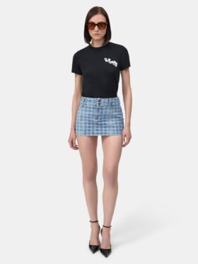 MINIFALDA DE JACQUARD MA QUAD PARA MUJER