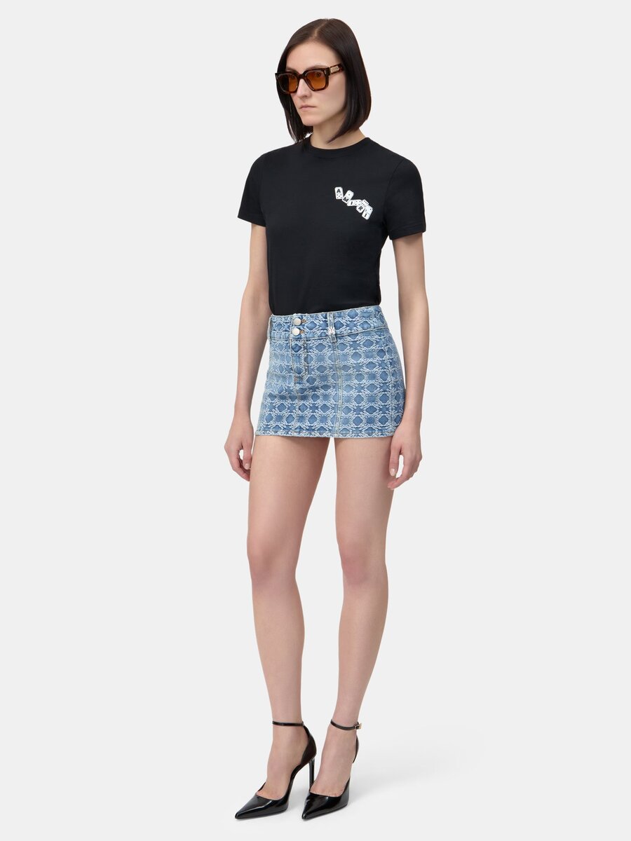 MINIFALDA DE JACQUARD MA QUAD PARA MUJER