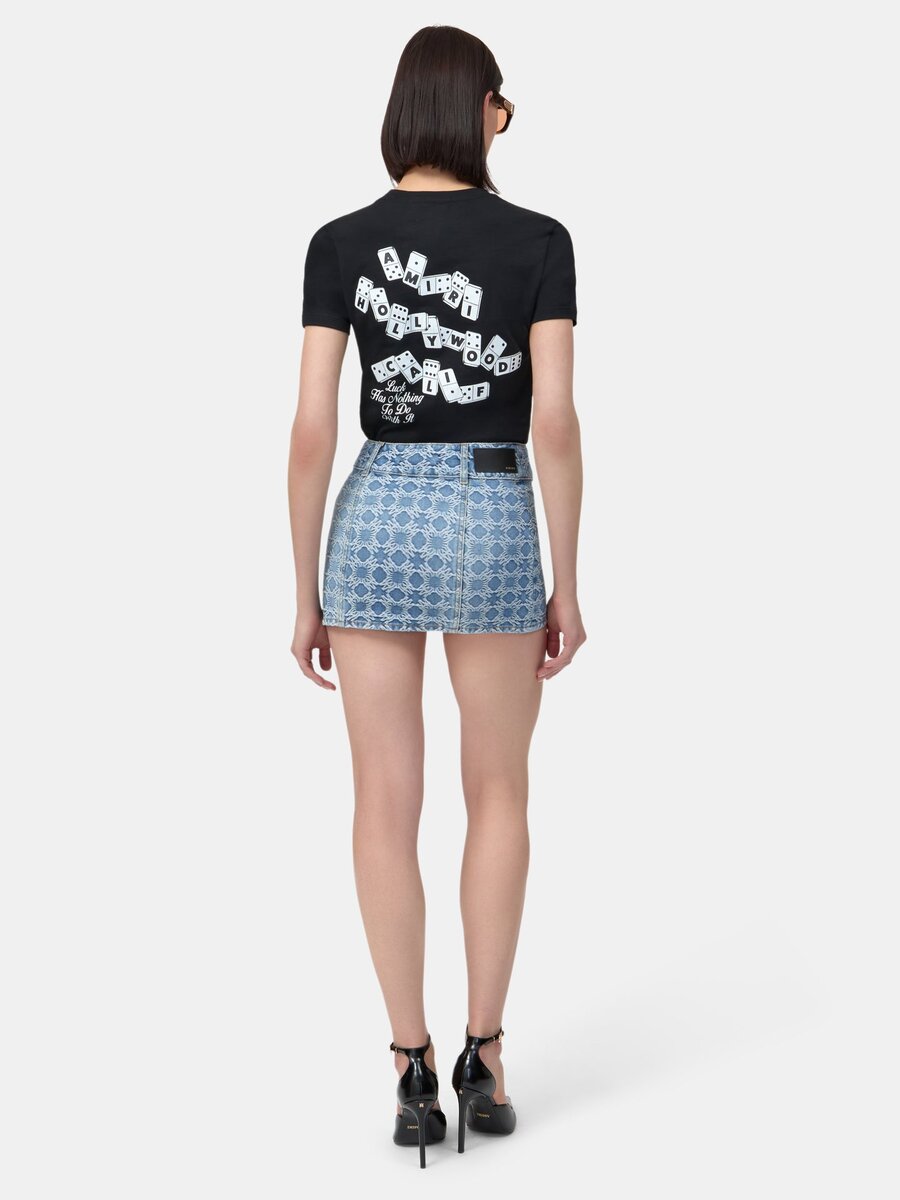 MINIFALDA DE JACQUARD MA QUAD PARA MUJER