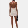 MINIVESTIDO HALTER A RAYAS MA PARA MUJER