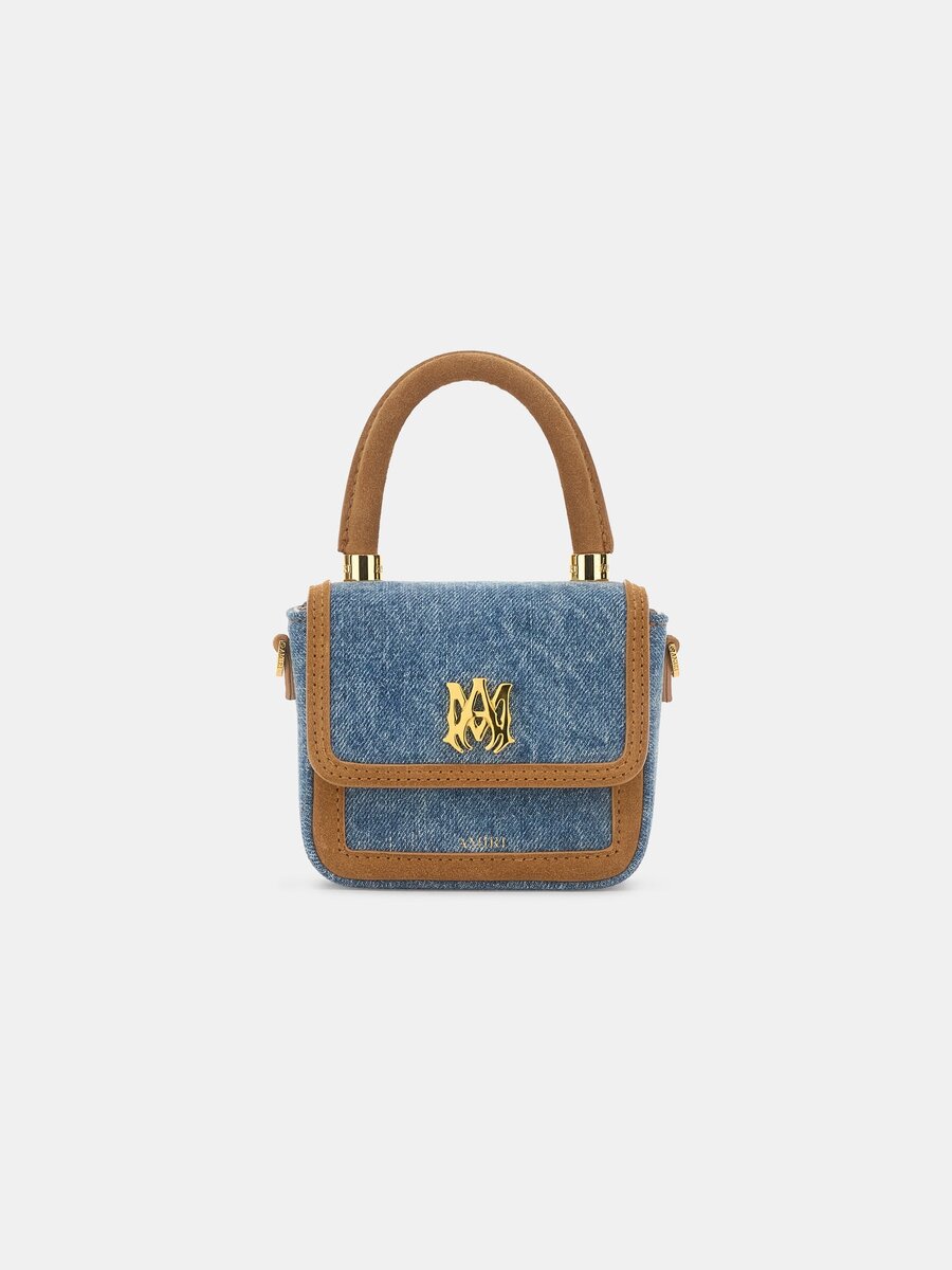 NANO MA DE GAMUZA Y DENIM PARA MUJER