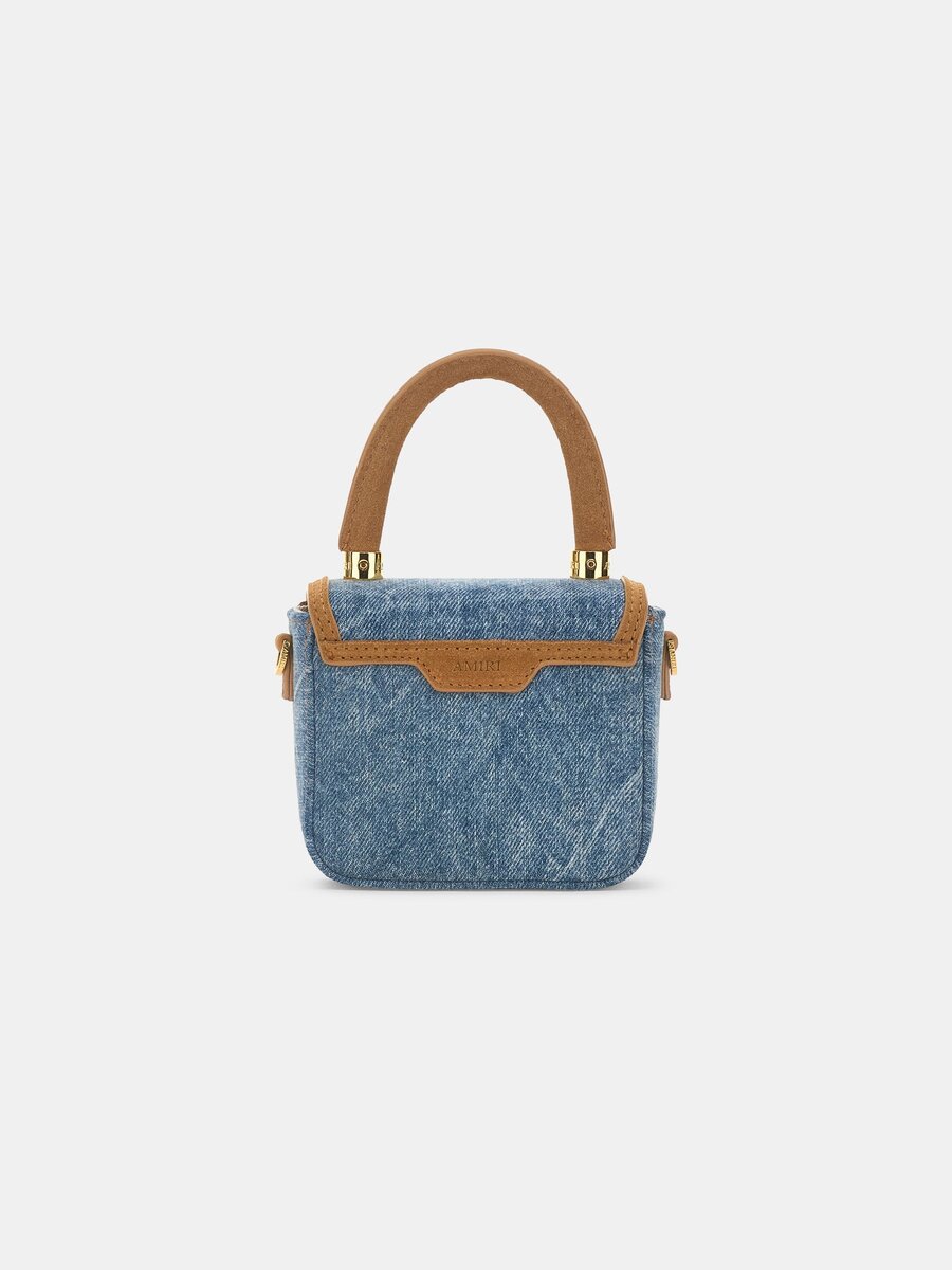 NANO MA DE GAMUZA Y DENIM PARA MUJER