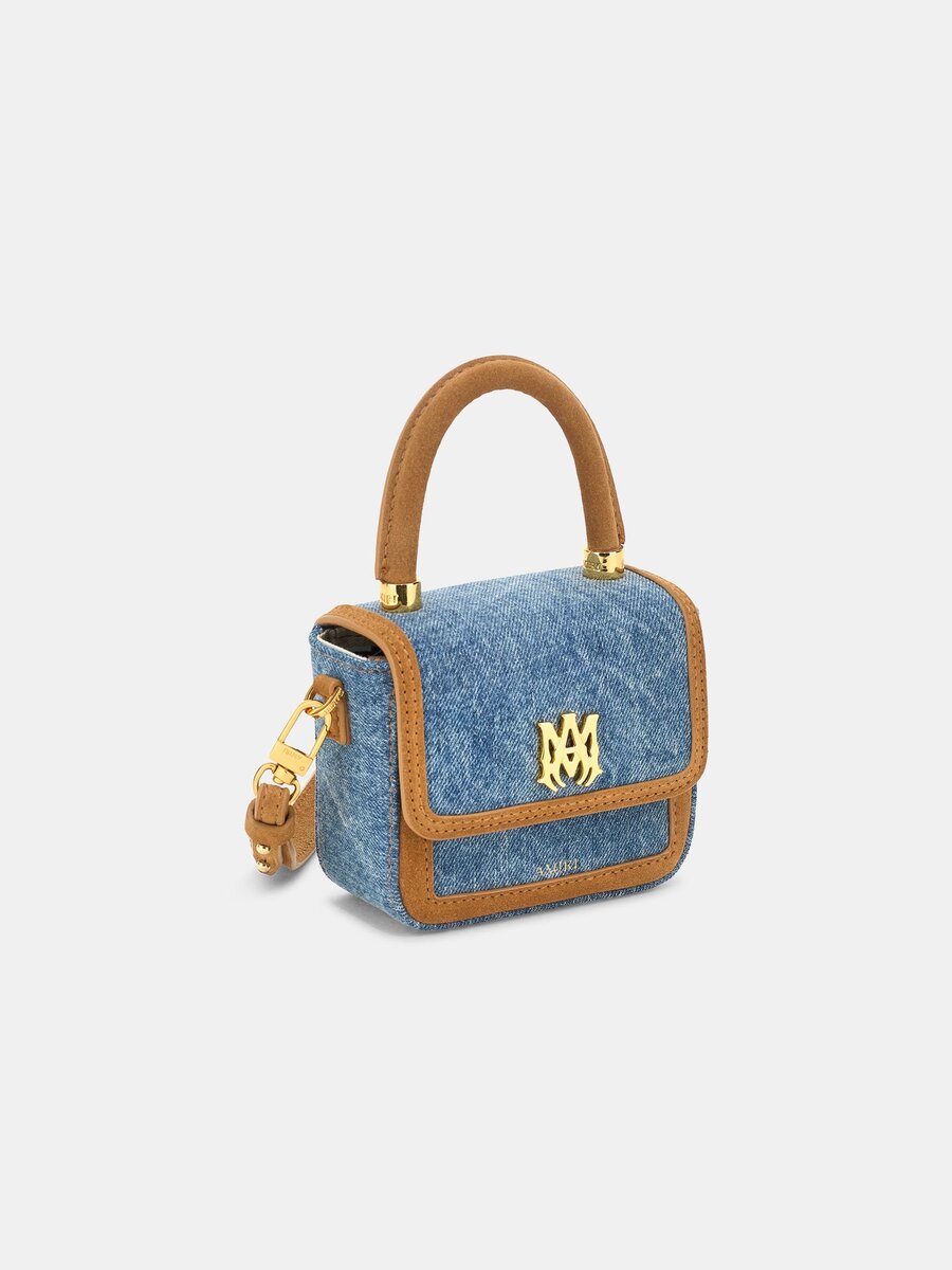 NANO MA DE GAMUZA Y DENIM PARA MUJER