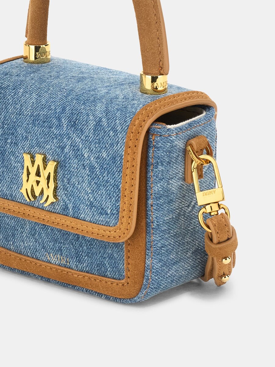 NANO MA DE GAMUZA Y DENIM PARA MUJER