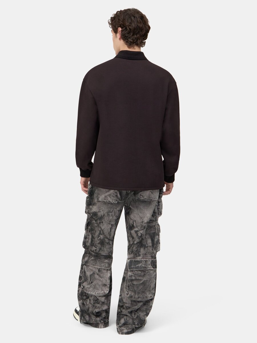 PANTALÓN CARGO DE DENIM LAVADO