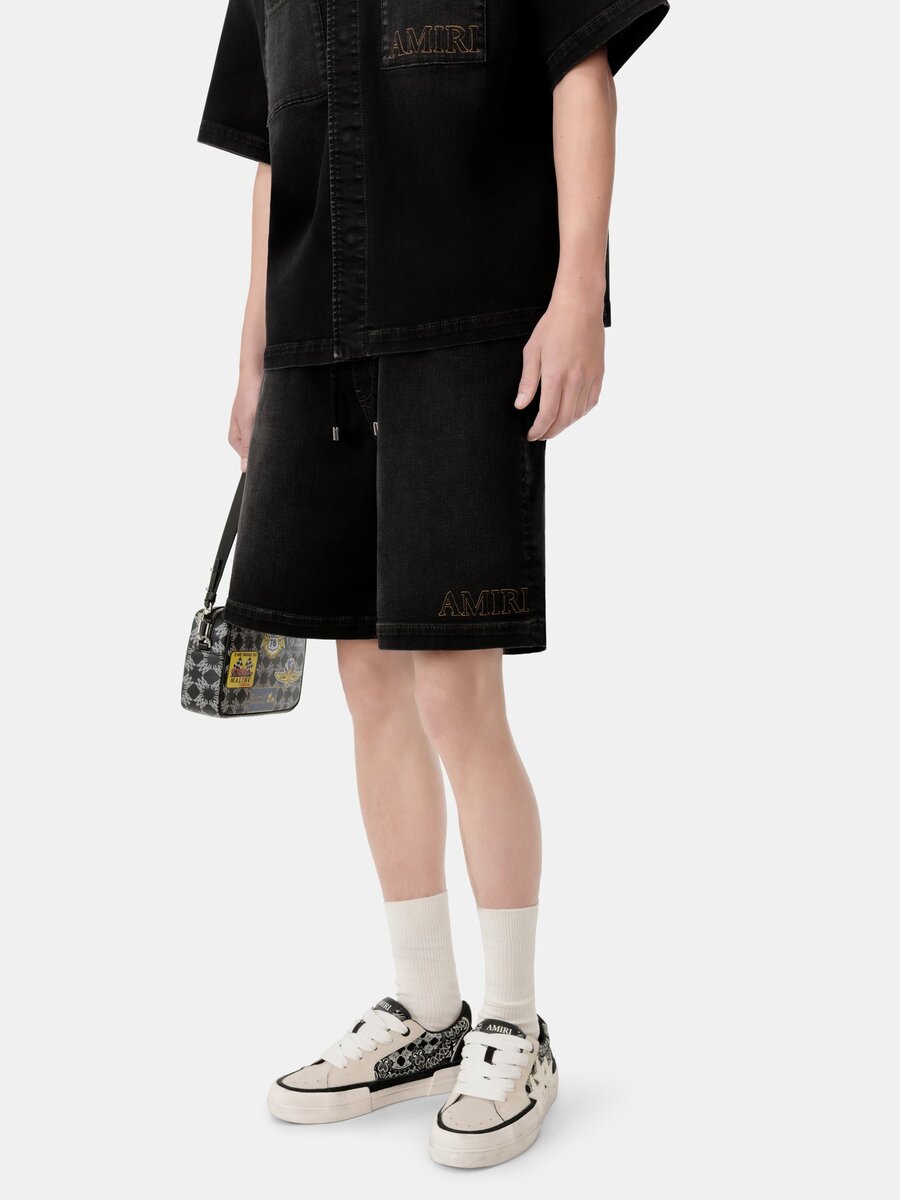 Pantalón corto Amiri 3D de 5 bolsillos