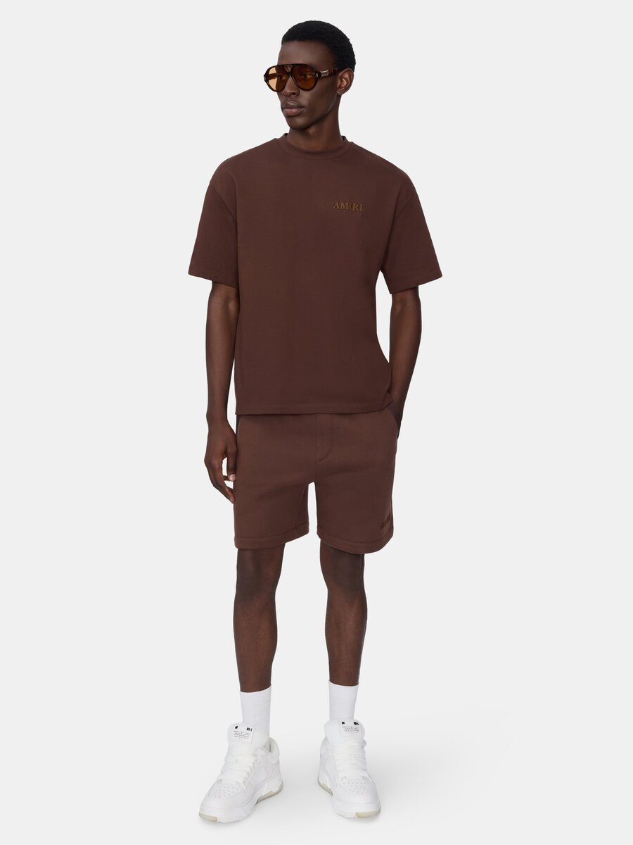PANTALÓN CORTO BORDADO DE AMIRI