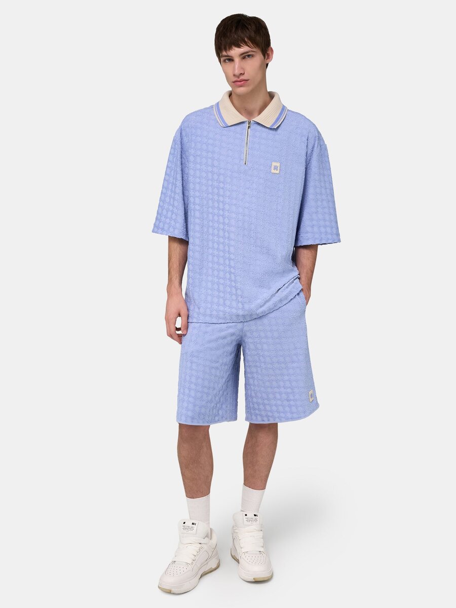 POLO DE TOALLA CON CREMALLERA MA QUAD