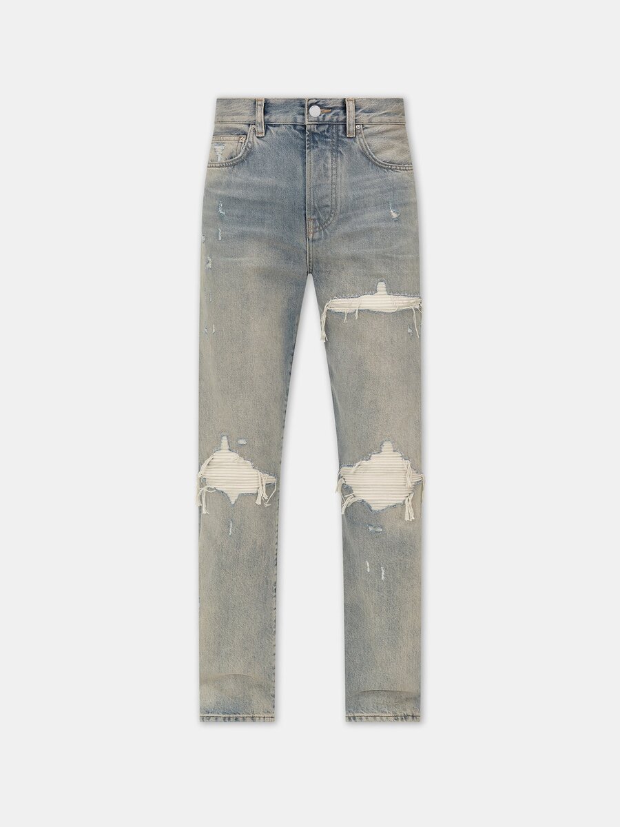 PANTALÓN DE JEAN RECTOS DE GAMUZA MX1