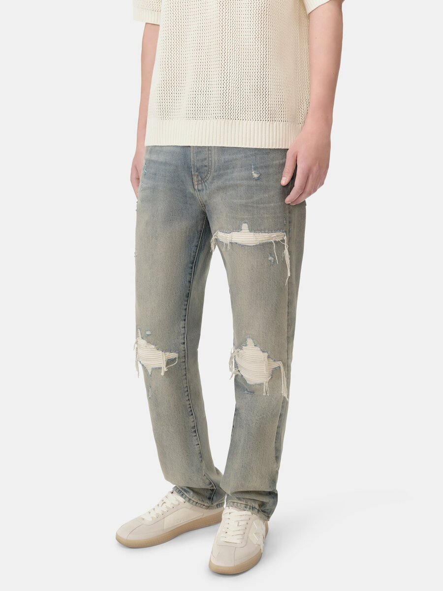 PANTALÓN DE JEAN RECTOS DE GAMUZA MX1