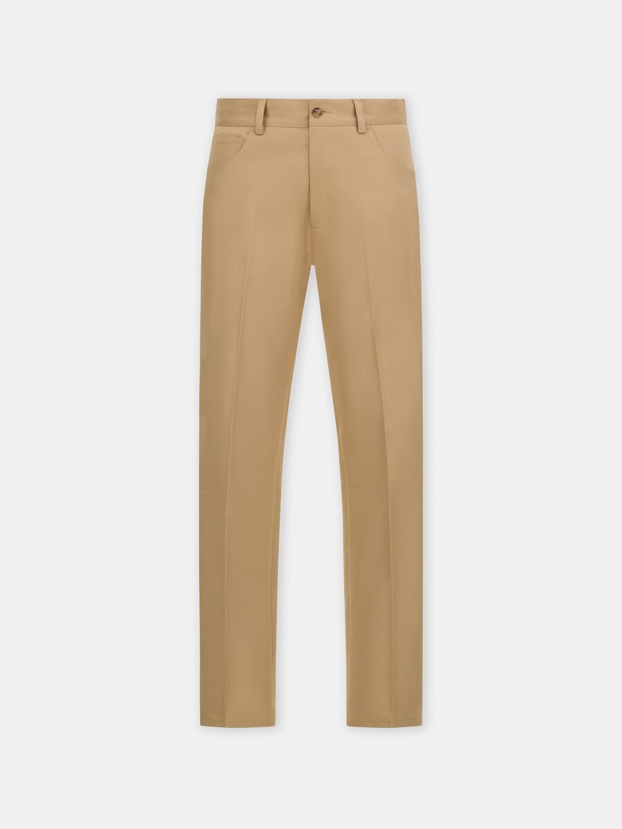 PANTALÓN DE SARJA CON CORTE BOOTCUT