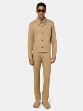 PANTALÓN DE SARJA CON CORTE BOOTCUT