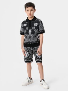 PANTALONES CORTOS BANDANA PARA NIÑOS
