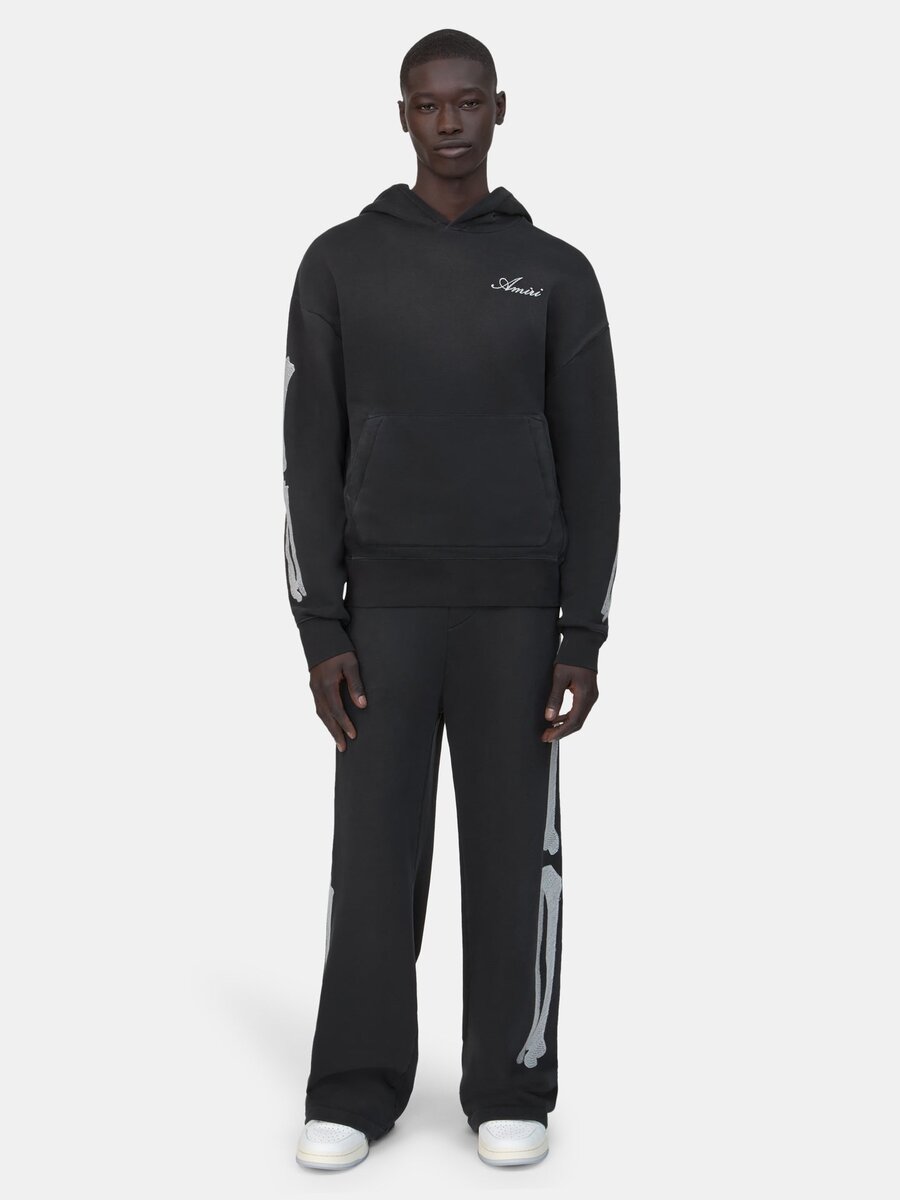 PANTALONES DE CHÁNDAL OVERSIZE CON MOTIVO DE BONES