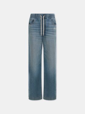 PANTALONES DE DENIM Holgados con Cordón