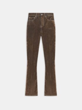 PANTALONES DE JEAN ACAMPANADOS DE TERCIOPELO