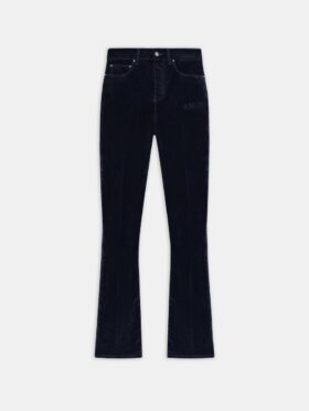 PANTALONES DE JEAN ACAMPANADOS DE TERCIOPELO