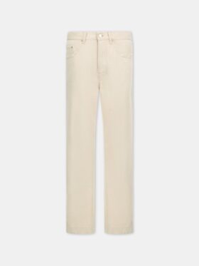 PANTALONES DE JEAN DE CORTE RECTOS CON ACAMPANADO
