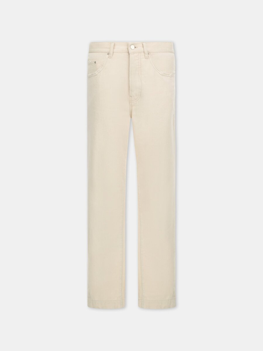 PANTALONES DE JEAN DE CORTE RECTOS CON ACAMPANADO