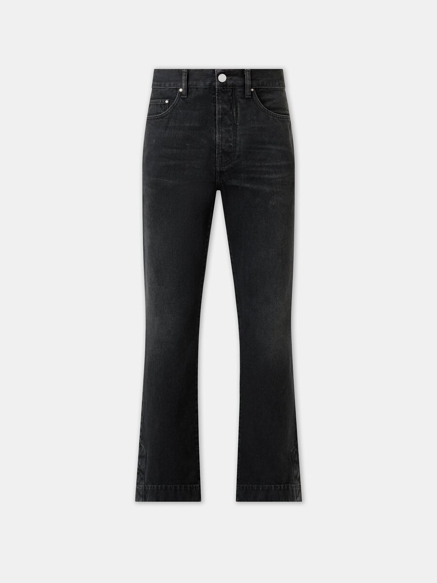 PANTALONES DE JEAN DE CORTE RECTOS CON ACAMPANADO