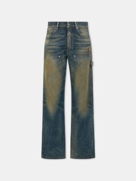PANTALONES DE JEAN LIGEROS ESTILO CARPINTERO